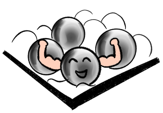 曝氣池中某個區域出現較大的氣泡