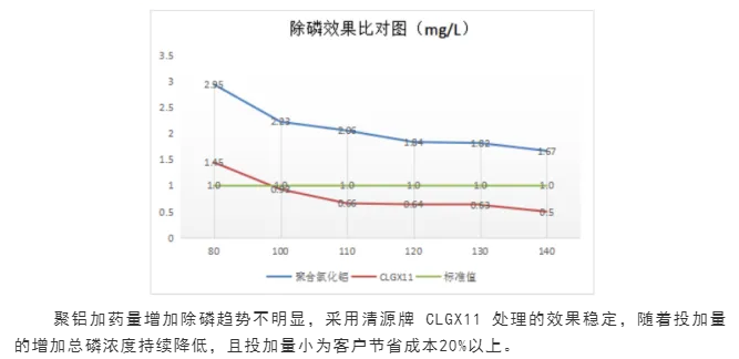 污水除磷劑應用案例